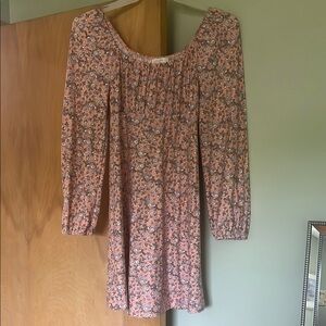 Floral Long Sleeve Dress